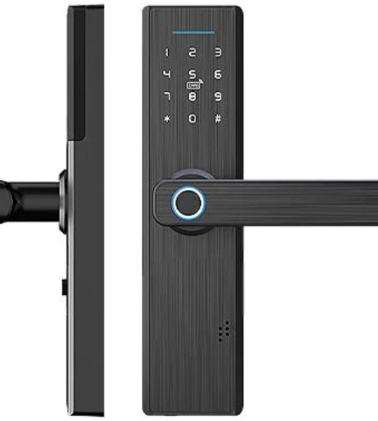 MOES WDL-X1-MS Smart DoorLock/WIFI Door Lock IC Card,Key,Fingerprint,Password,APP.Linkage With