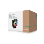 DeepCool AIR COOLER AG400 DIGITAL BK ARGB