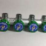 Коллектор FAR 3/4"х1/2" на 4 отвода с вентилями