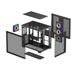 Корпус DeepCool (CASE) CG530 4F WH/BK