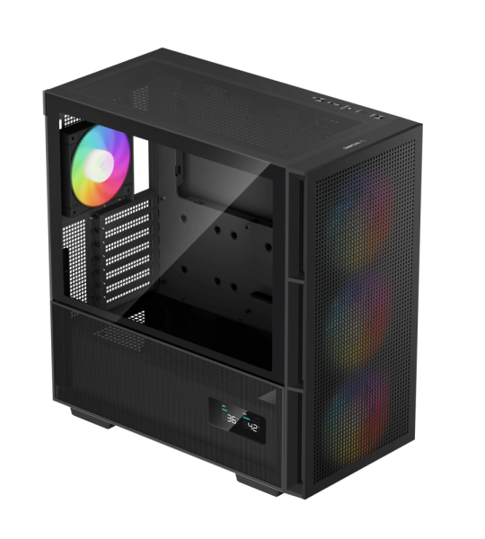Корпус (CASE) DeepCool CH560 DIGITAL WH/BK