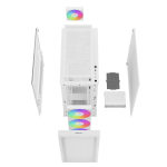 Корпус (CASE) DeepCool CH560 DIGITAL WH/BK