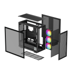 Корпус (CASE) DeepCool MORPHEUS BK/WH