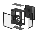 Корпус (CASE) DeepCool CG580 BK/WH