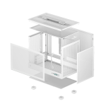 Корпус (CASE) DeepCool CH160 WHITE