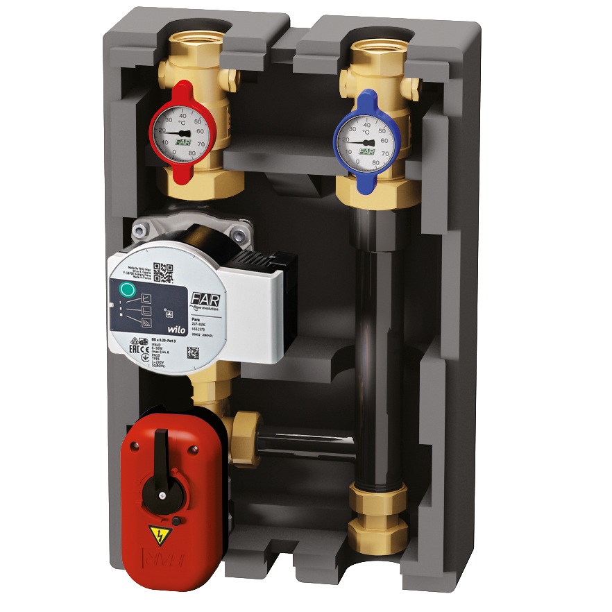 Насосная группа FAR 1" (FA 2168 1130RU) со смесителем