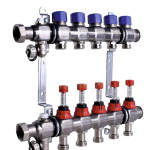 Коллектор Hansa на 2 контура с расходомерами