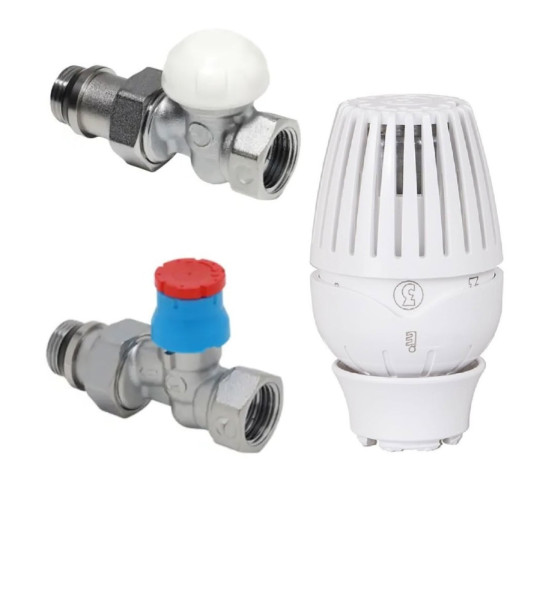 Термостатический комплект с преднастройкой Giacomini R460PA