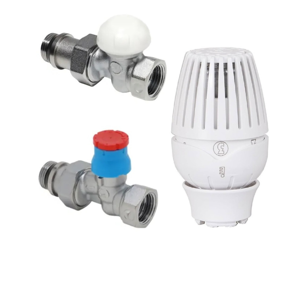 Термостатический комплект с преднастройкой Giacomini R460PA