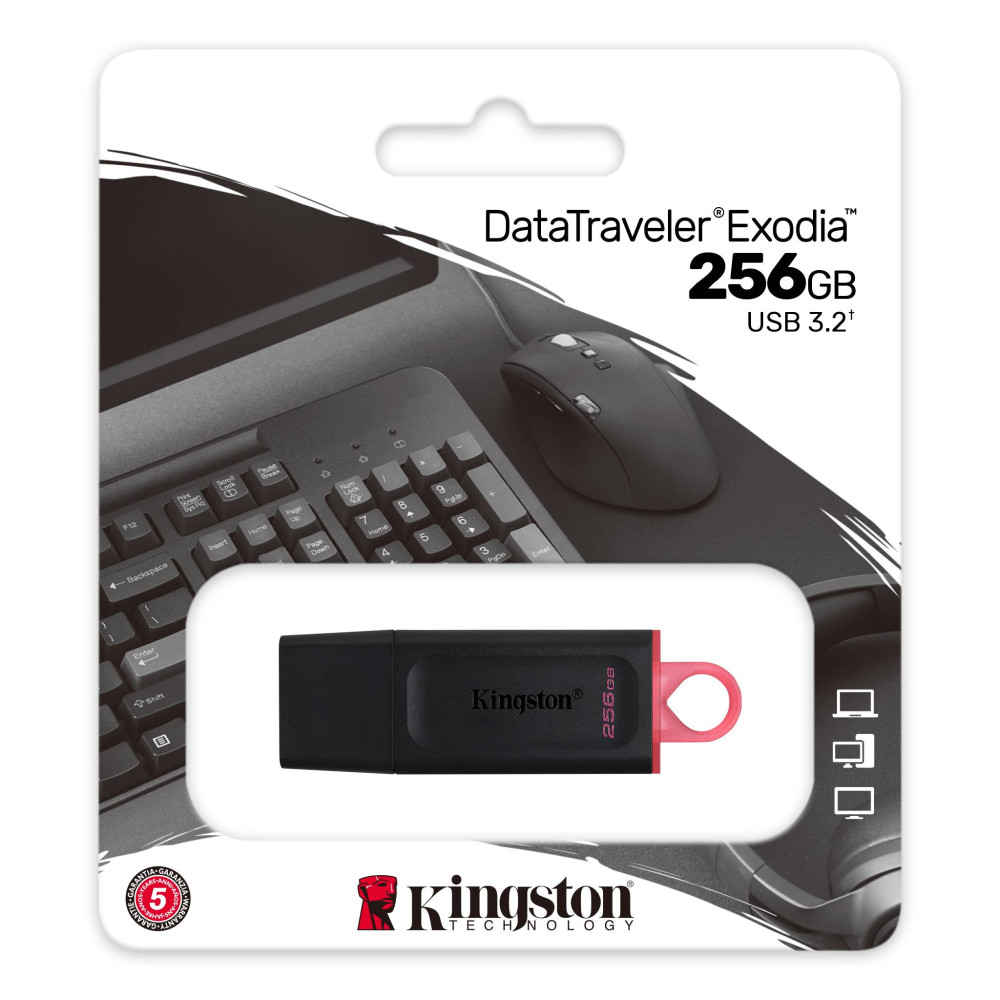 USB флеш-накопитель Kingston DataTraveler Exodia 256GB USB 3.2