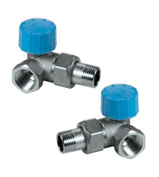 Угловой осевой клапан Giacomini R403H