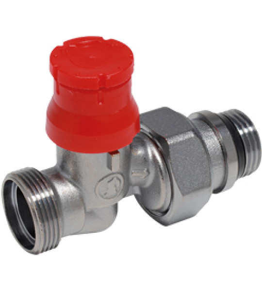 Прямой термостатический клапан Giacomini R412PTG с преднастройкой