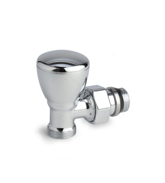 Угловой ручной клапан Giacomini T25C для полотенцесушителя