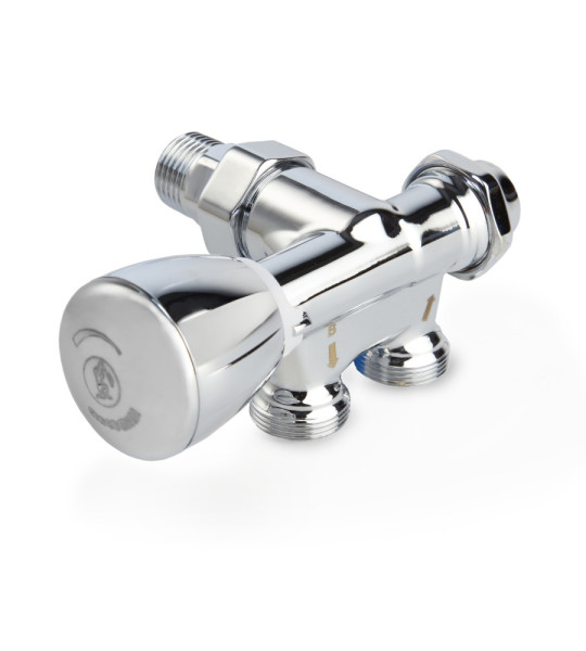 Микрометрический угловой клапан для полотенцесушителя Giacomini T358B