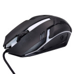 Игровая мышь T-WOLF V1 с RGB-подсветкой — проводная, USB, 1200 DPI, эргономичная