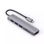 6-в-1 USB-C хаб JustLink с 4K HDMI, USB 3.1, SD/TF кардридером и PD-зарядкой