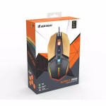 Игровая мышь JERTECH RUMBLE JR800 — 2400 DPI, 6 кнопок, RGB подсветка, USB, для ПК и ноутбуков