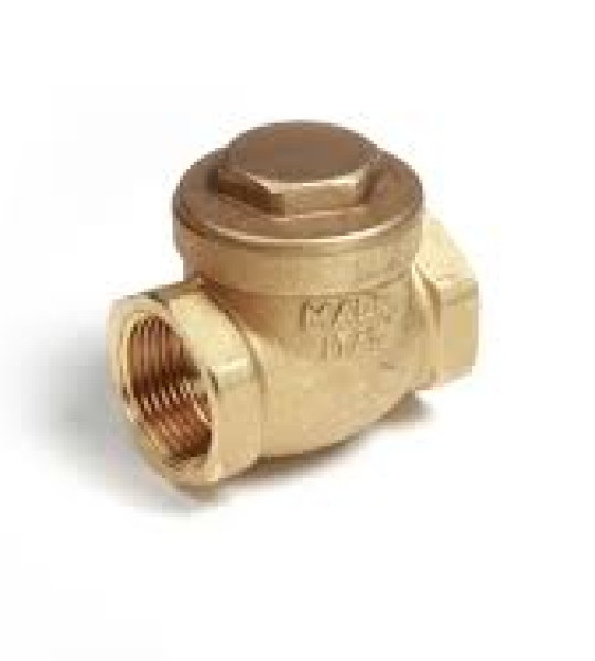 Обратный клапан с поворотным затвором, с уплотнением металл по металлу. N6