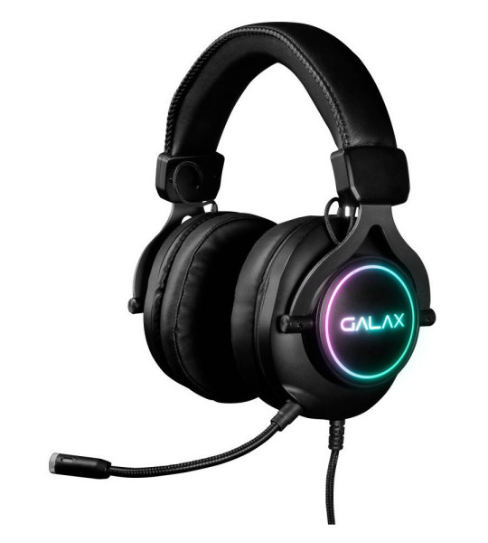 Galax SONAR SNR Gaming Headset 7.1 USB RGB – виртуальный 7.1 Surround, универсальная совместимость PC/PS5/Xbox/Switch