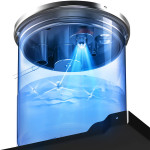 HITACHI диспенсер воды HWDB-50000SV — Bottom-loading, UV / Silver