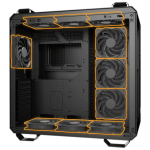 ASUS TUF Gaming GT502 – Mid‑Tower корпус без вентиляторов, 4 стекла, ARGB Aura Sync, 400 мм GPU, 360 мм СЖО