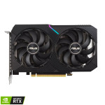 ASUS Dual GeForce RTX 3060 OC Edition 12 ГБ GDDR6 — 2× Axial‑tech вентиляторы, PCIe 4.0, HDMI 2.1, DisplayPort 1.4a