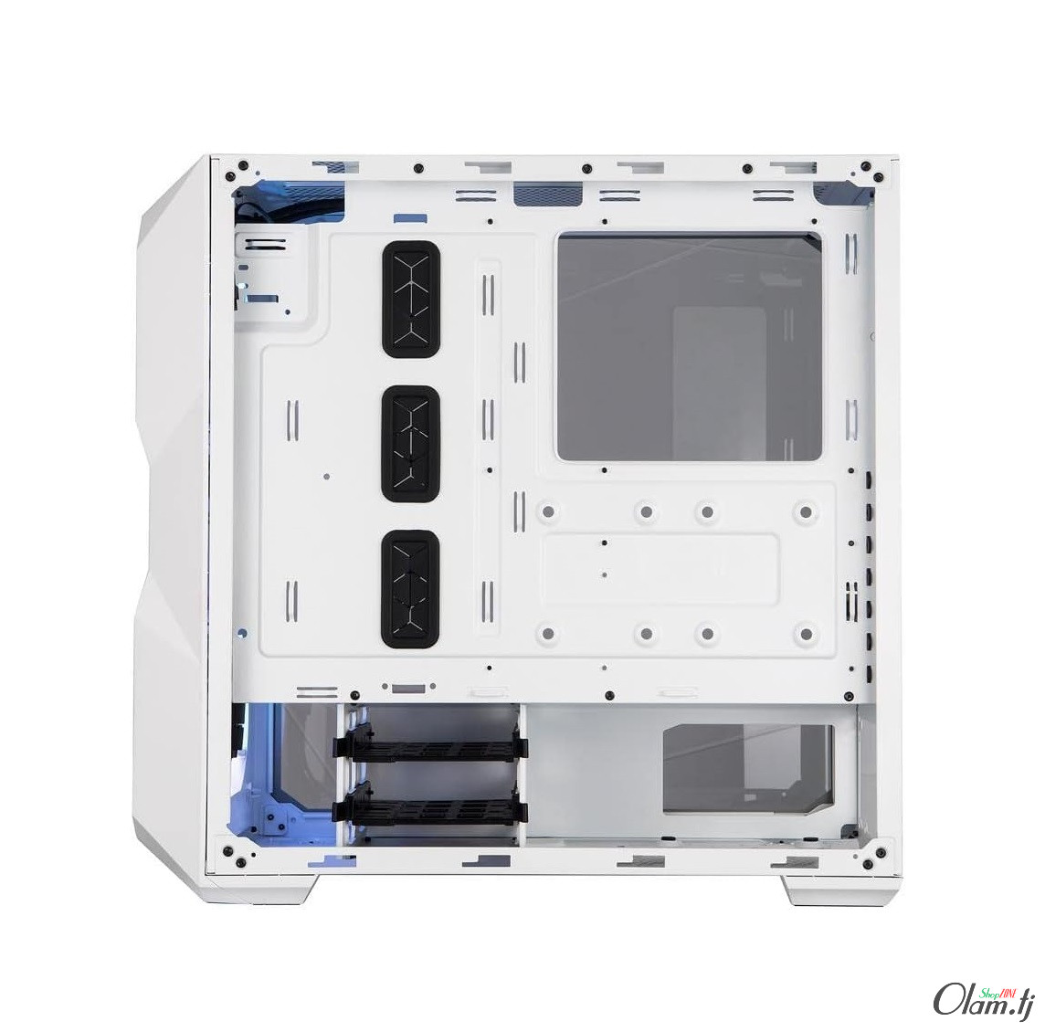 Корпус TD500 Mesh White — ARGB, стекло, E-ATX, поддержка Dual 360 мм радиаторов