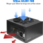 600W 80 Plus Leader Standard Power Supply