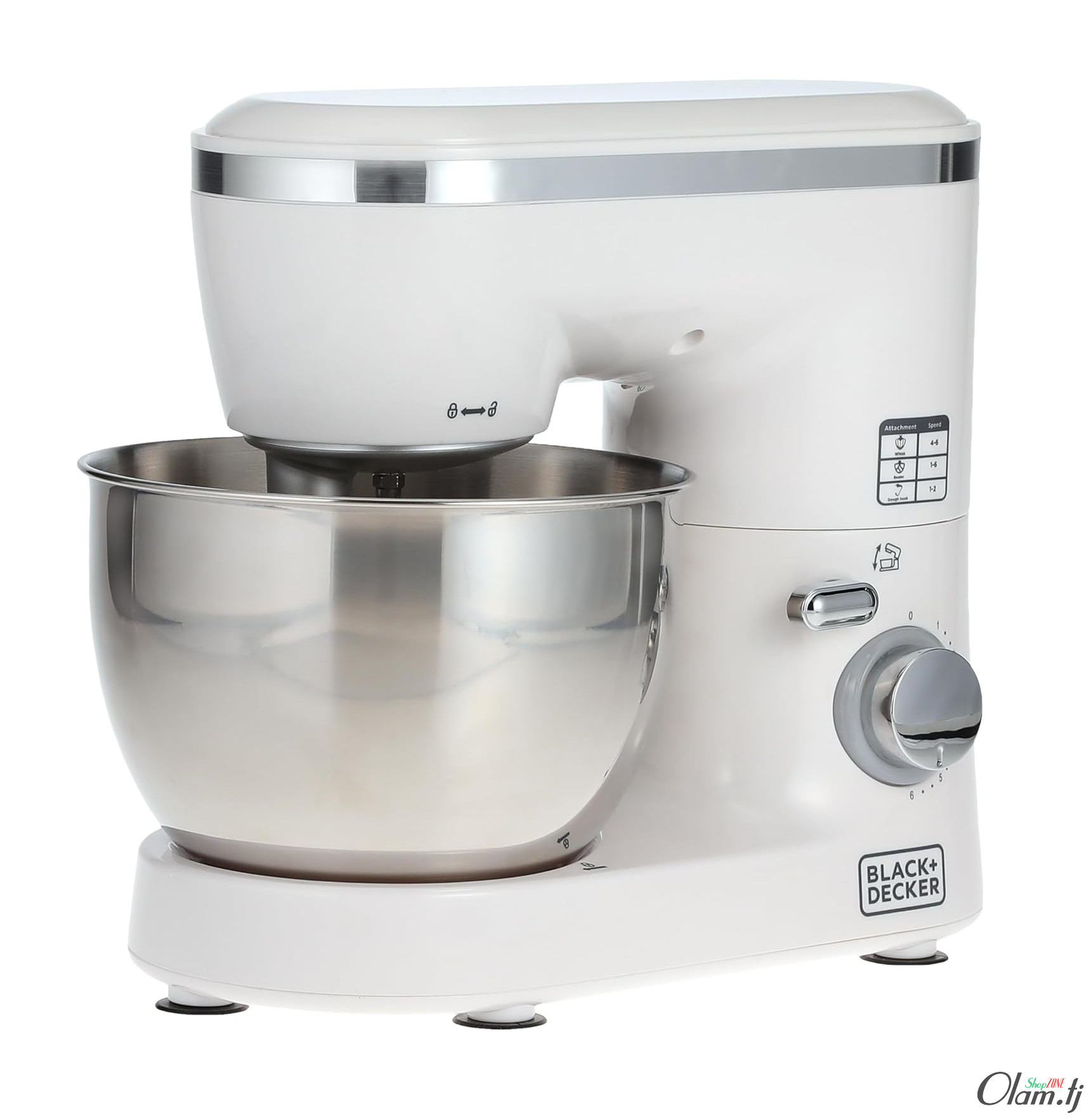 Кухонный миксер Black+Decker SM1000-B5 1000Вт, 4л, 6 скоростей
