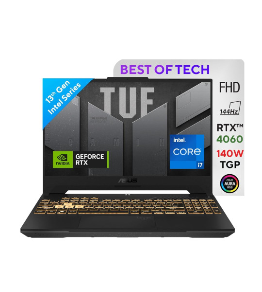 ASUS TUF Gaming F15 FX507VV‑LP497 • i7‑13620H • RTX 4060 8 ГБ • 16 ГБ DDR5 • 512 ГБ SSD • 15.6″ FHD 144 Hz