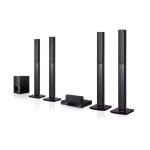 Домашний кинотеатр LG LHD657 1000 Вт с Bluetooth и Dolby Digital | Сабвуфер Bass Blast, FM-радио, Караоке, DVD, USB