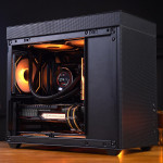 SAMA IM01 Pro Mini Micro ATX Tower Case | Поддержка GPU до 355 мм, Охлаждение до 166 мм | Mini-ITX и Micro ATX