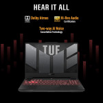 ASUS TUF Gaming F15 FX507VV‑LP497 • i7‑13620H • RTX 4060 8 ГБ • 16 ГБ DDR5 • 512 ГБ SSD • 15.6″ FHD 144 Hz