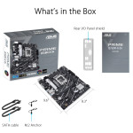 ASUS Prime B760M-K, LGA 1700, mATX, PCIe 4.0, DDR5, 2×M.2, 2.5Gb LAN, Aura Sync