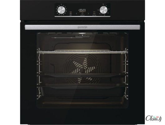 Духовой шкаф Gorenje BOSX6737E03B 77 л, Быстрый нагрев, ExtraSteam, конвекция, гриль, черный