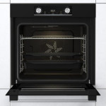 Духовой шкаф Gorenje BOSX6737E03B 77 л, Быстрый нагрев, ExtraSteam, конвекция, гриль, черный