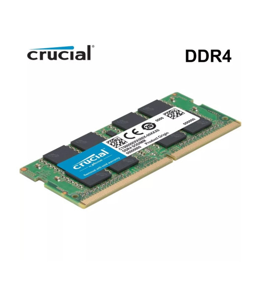 Оперативная память для ноутбука Crucial DDR4 16GB 3200MHz SODIMM (CL22, 1.2V)