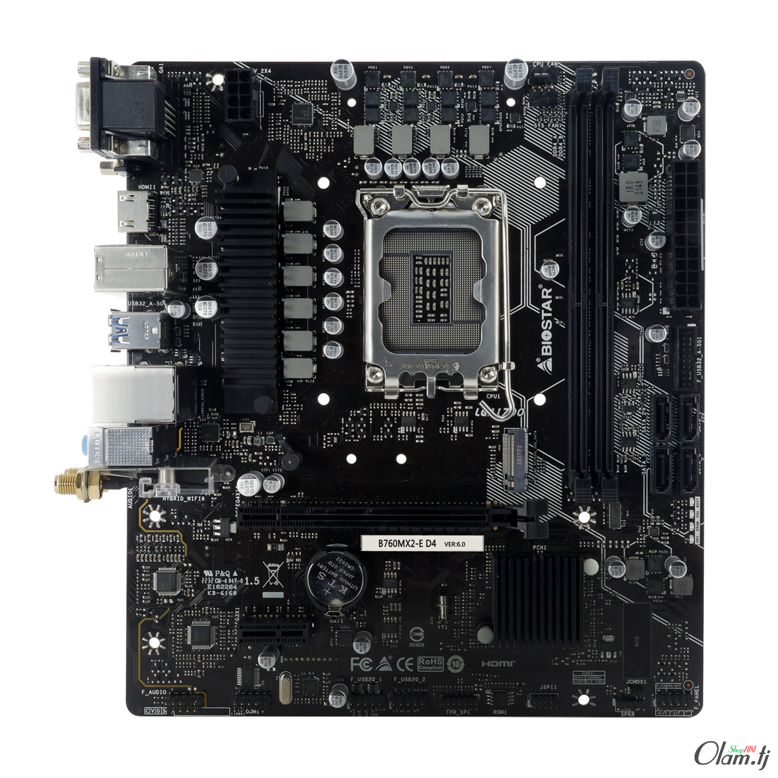 BIOSTAR B760MX2-E D4