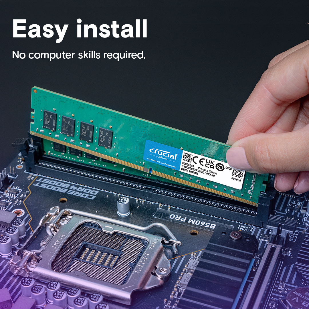 Crucial DDR4  4GB /2666 MHz