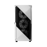 Galax REVOLUTION 01 White – mid‑tower ATX/M‑ATX/ITX, 4×ARGB FAN, стекло, mesh‑панель, поддержка СЖО до 360 мм