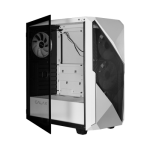 Galax REVOLUTION 01 White – mid‑tower ATX/M‑ATX/ITX, 4×ARGB FAN, стекло, mesh‑панель, поддержка СЖО до 360 мм