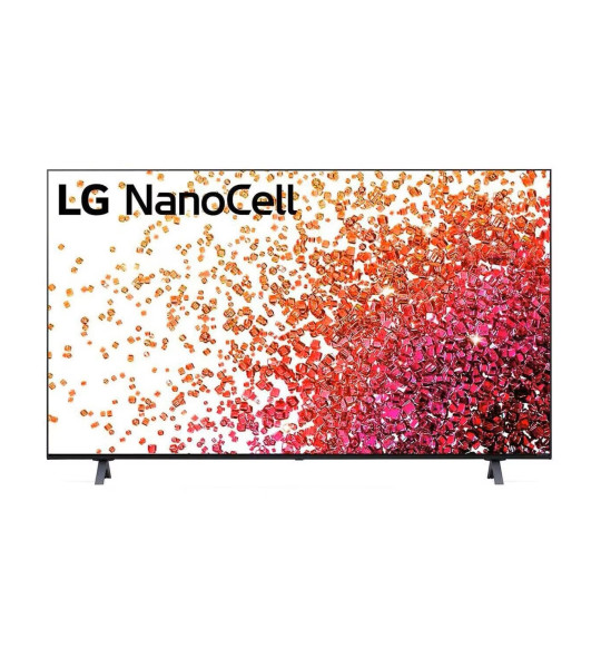 LG NanoCell 50" NANO75 Series (50NANO75VPA) — 4K HDR Smart TV, α5 AI Processor, webOS ThinQ AI, HDMI 2.0 eARC