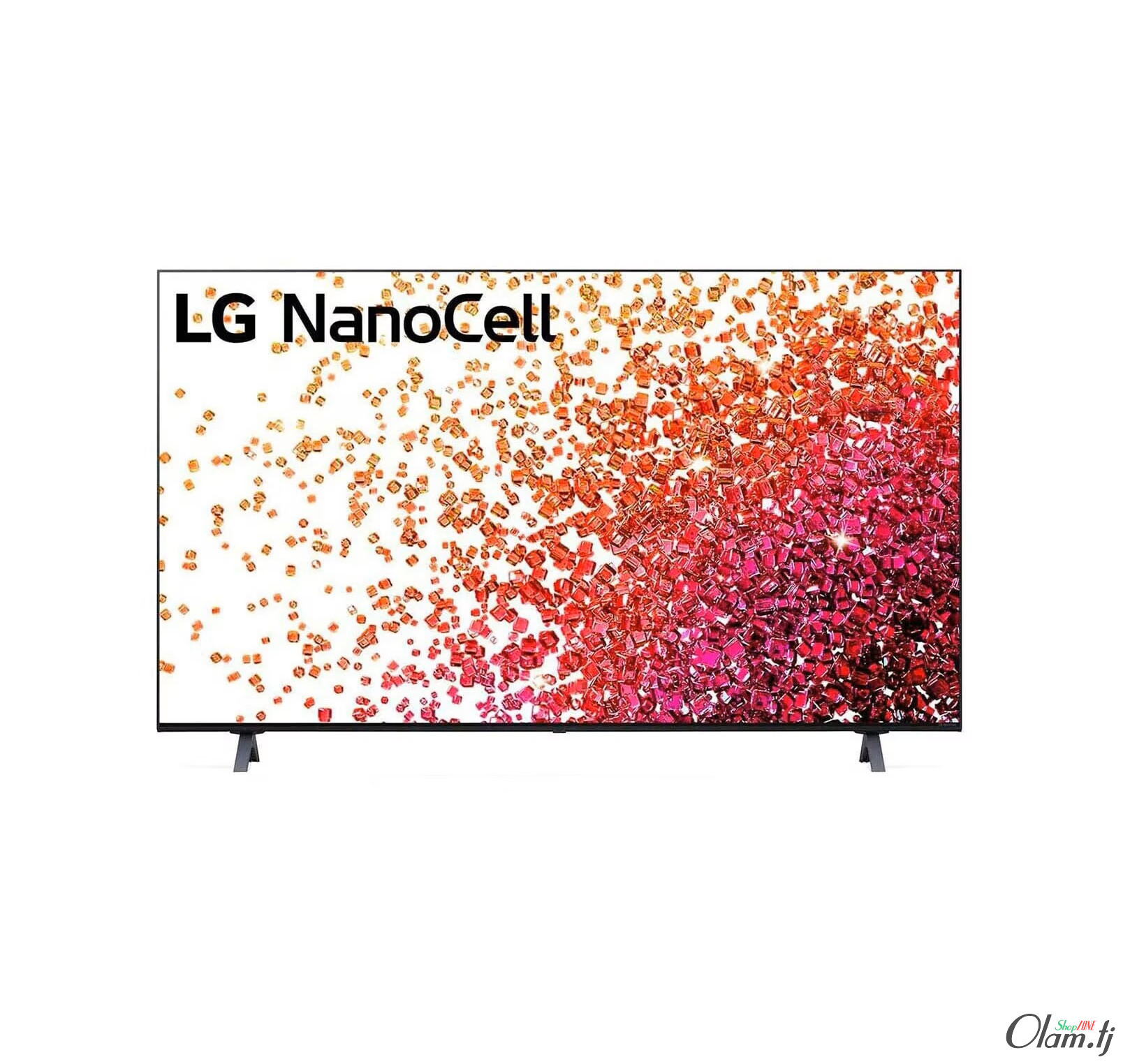 LG NanoCell 50" NANO75 Series (50NANO75VPA) — 4K HDR Smart TV, α5 AI Processor, webOS ThinQ AI, HDMI 2.0 eARC