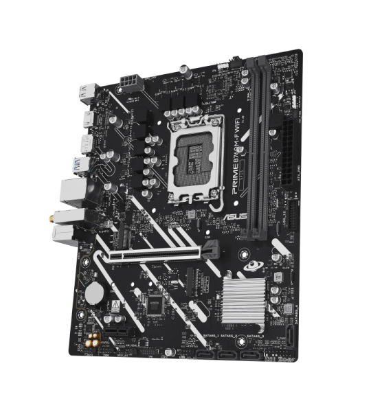 ASUS PRIME B760M-F, LGA 1700, micro-ATX, PCIe 4.0, DDR5, M.2, Aura Sync