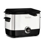 Мини-фритюрница Tefal FF220040 | 1000 Вт | Объём 1 л | Компактная, с фильтром и антипригарным покрытием