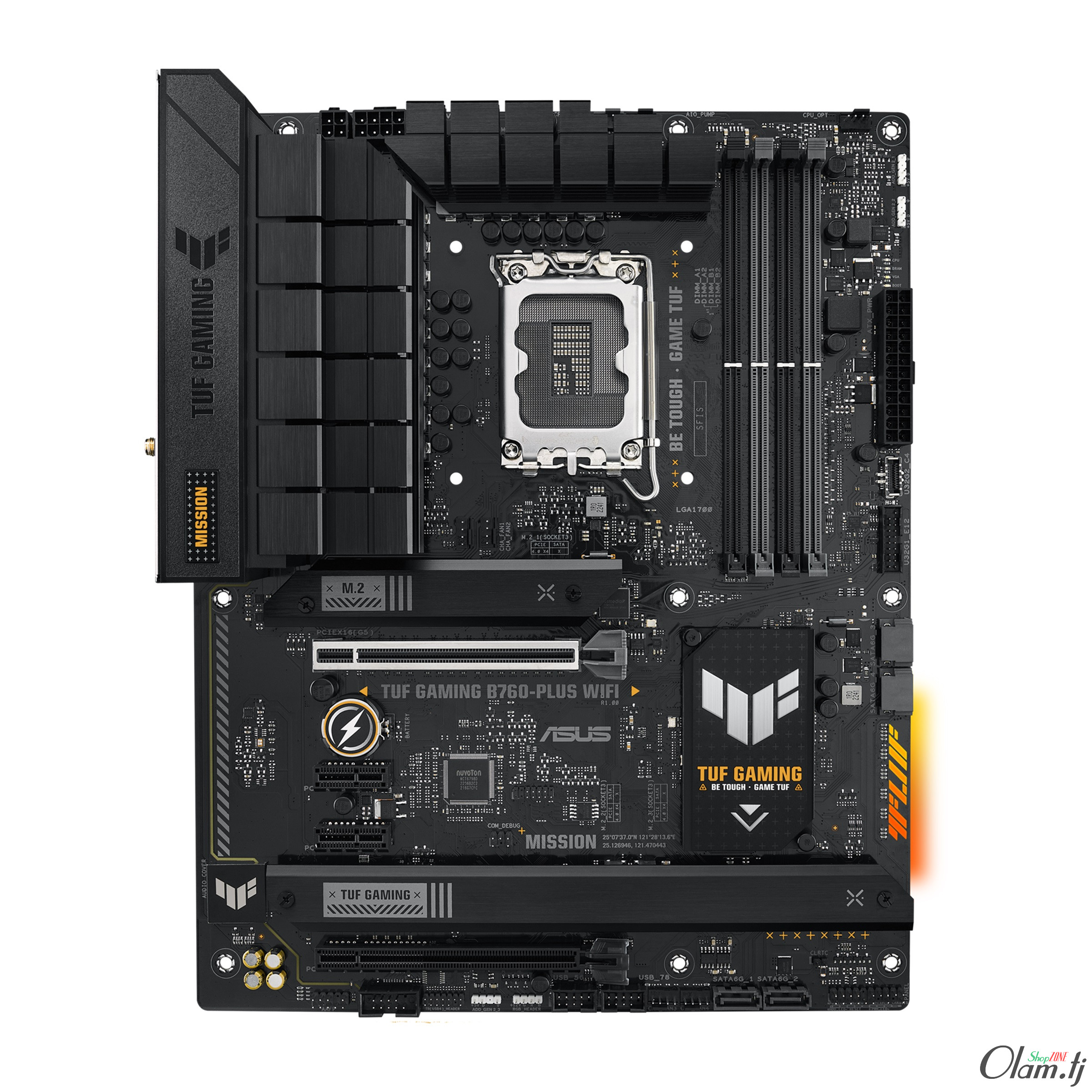 Материнская плата ASUS TUF GAMING B760-PLUS WIFI для процессоров Intel 12/13/14-го поколения