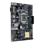 Материнская плата ASUS H110M-K, Micro ATX, Intel LGA 1151, DDR4, USB 3.0, VGA, DVI, Audio, Windows