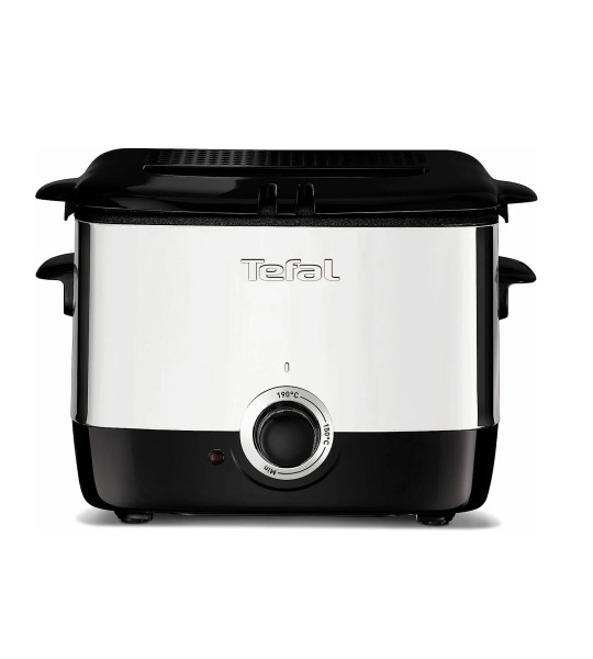 Мини-фритюрница Tefal FF220040 | 1000 Вт | Объём 1 л | Компактная, с фильтром и антипригарным покрытием