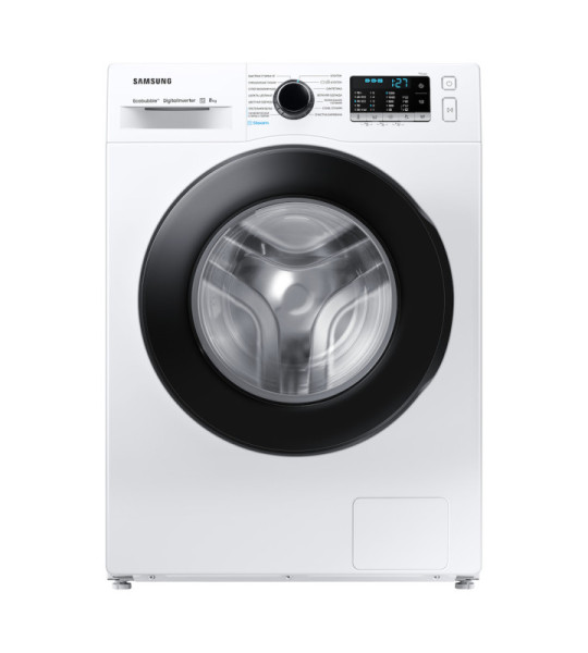 Стиральная машина Samsung WW80AGAS26AELD (8 кг) EcoBubble White