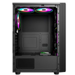 Корпус Poseidon Black ATX, Micro-ATX, Mini ITX — компактный и мощный кейс для сборки игровых и рабочих ПК